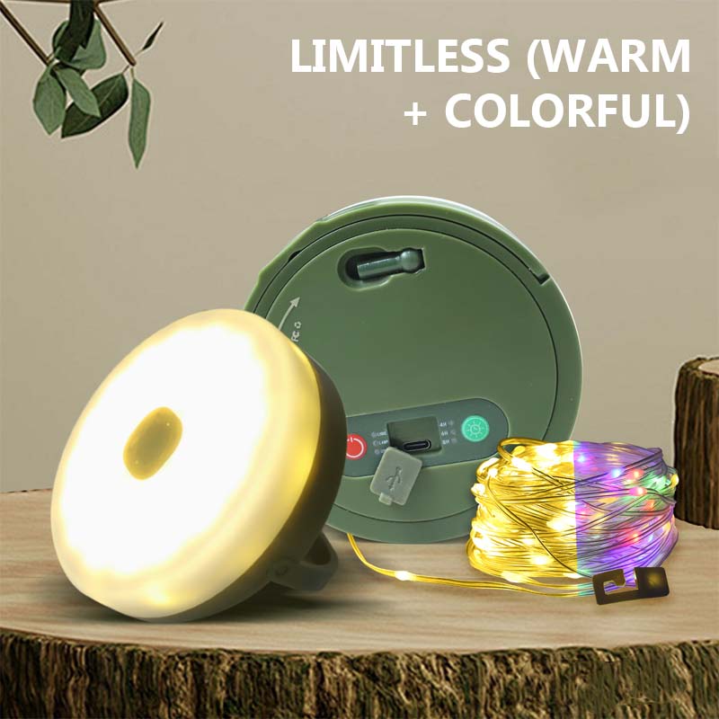 Solcelledrevne Campinglys Utendørs