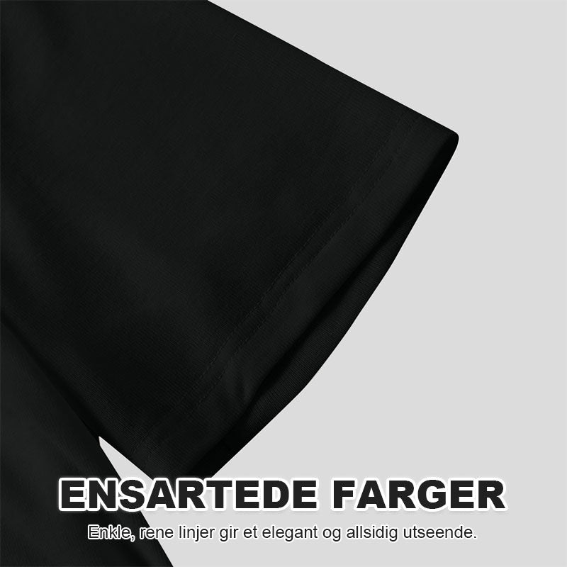 T-Skjorte Med Turtleneck Slim Fit For Menn