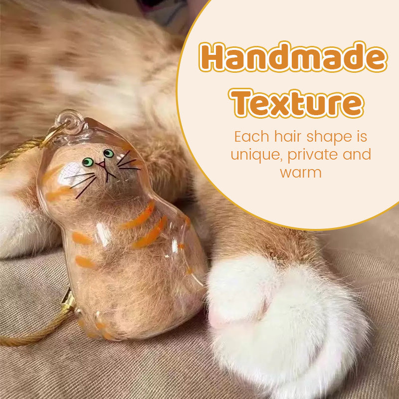 Minnedekorasjon av kattehår