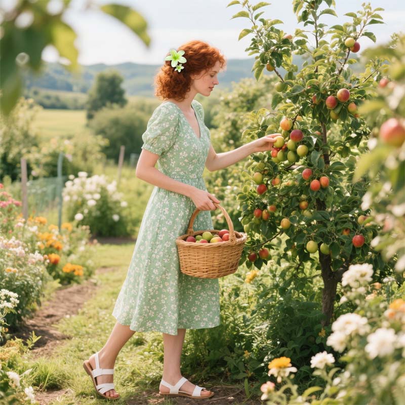 🌸 Elegant blomsterhårspenne - Morandi Bloom Series