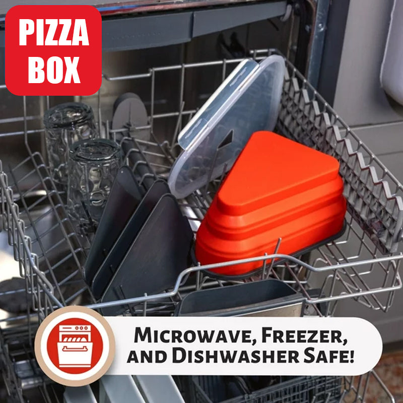 Oppbevaringsboks for pizza i silikon