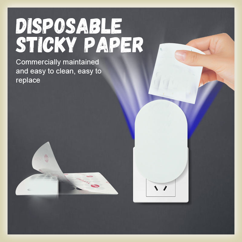 Ny myggavvisende klissete myggdreperlampe for husholdningen