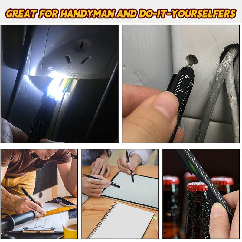 9-i-1 multifunksjonell verktøypenn