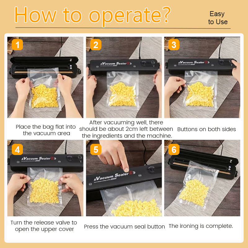 {Gratis Frakt}Mini Vacuum Sealer