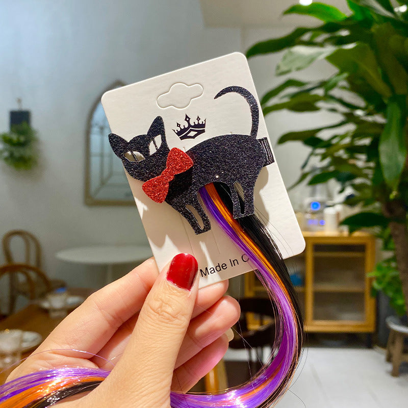 Morsom Halloween Hårforlengelsesklips