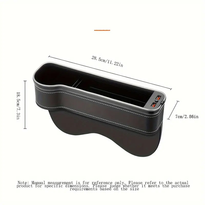 {Gratis frakt}Oppbevaringsboks for bilsete med Led-omgivelseslys