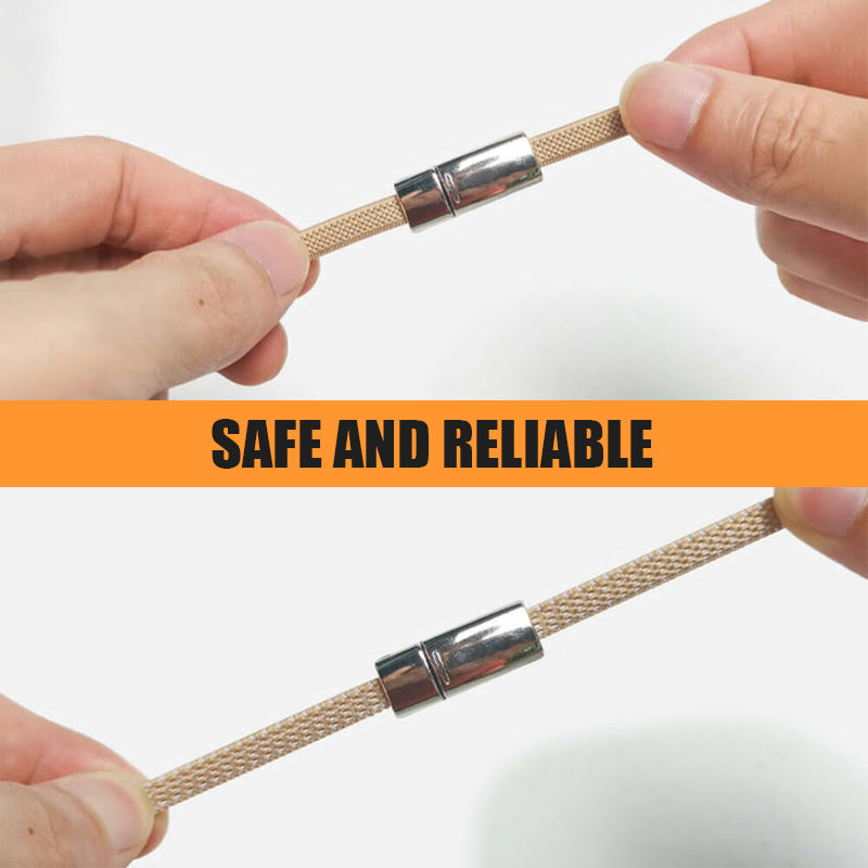 Magnetisk metallspenne for skolisser