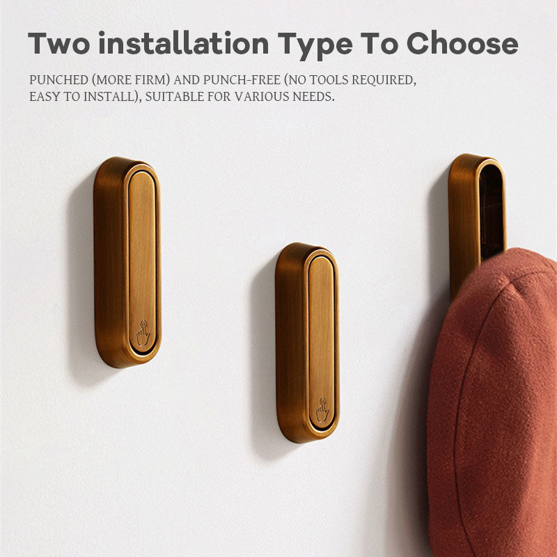 Zinc alloy folding hook