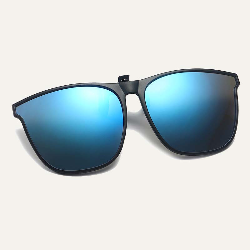 Nye polariserte clip-on-solbriller med flip-up-design