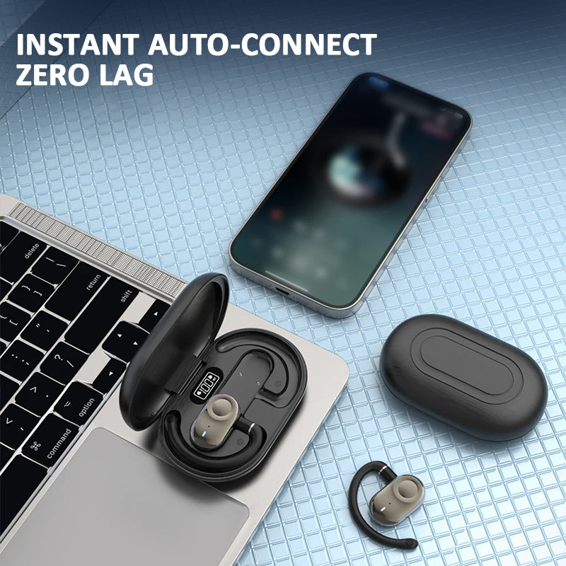 Earhook Open trådløse Bluetooth-hodetelefoner