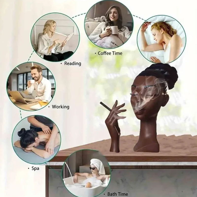 Røkelsesbrenner for svarte kvinner