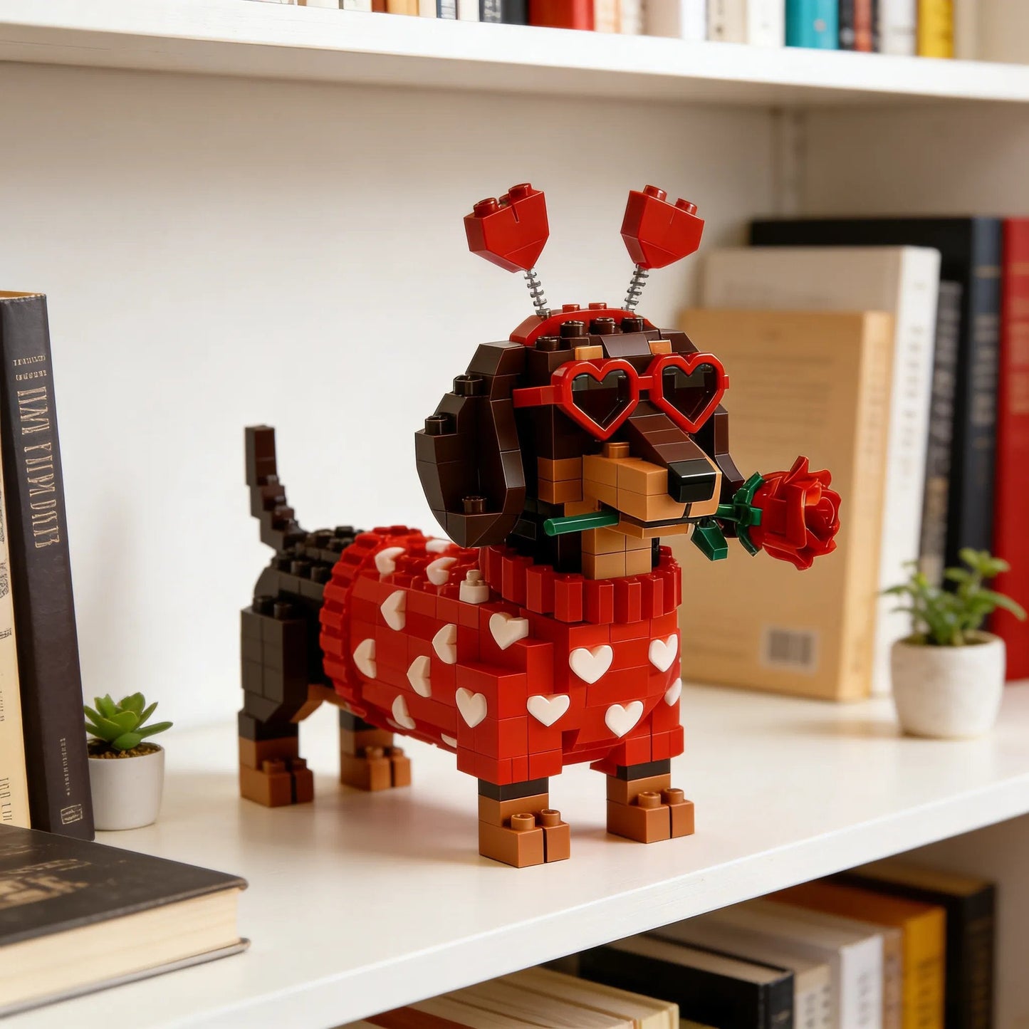 💖 2026 Valentinsdag eksklusivt Dachshund-klossesett 🐕