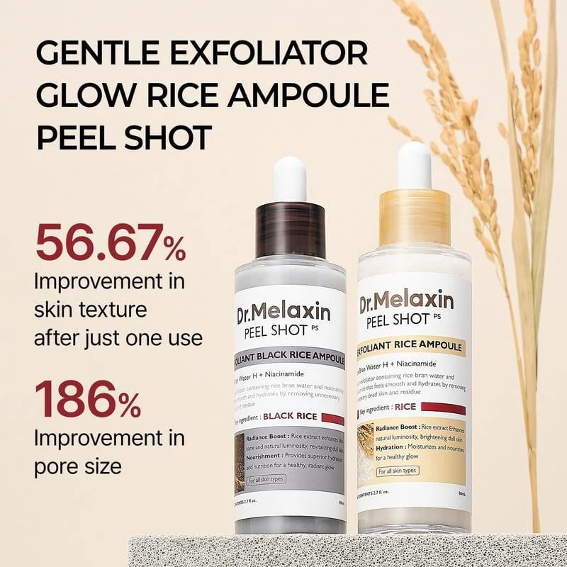 🏆Flash Sale⚡ 50K+ SOLGT! Nesten utsolgt-💥🔥Rice Ampoule Duo