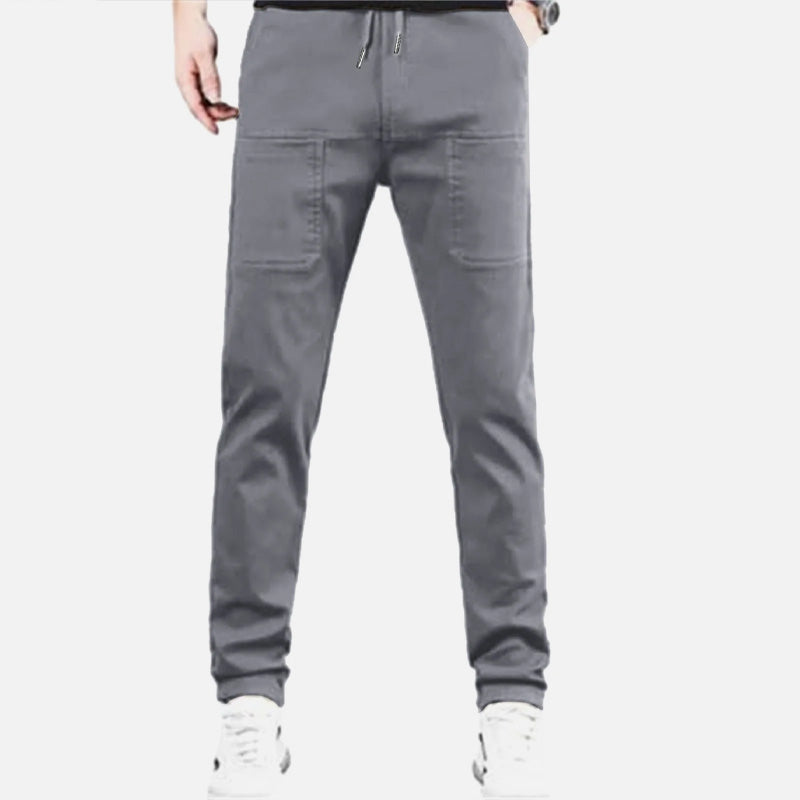 Slitesterk Cargo-bukse med høy stretch i flere lommer