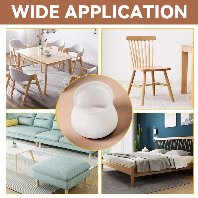 Bordbeinovertrekk i tykk filt og silikon