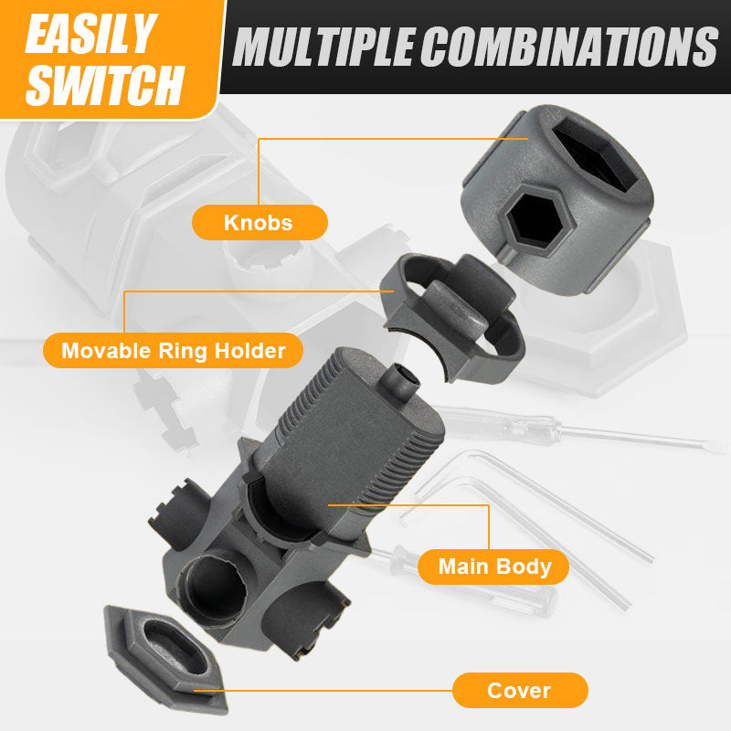 Multifunksjonell skiftenøkkel