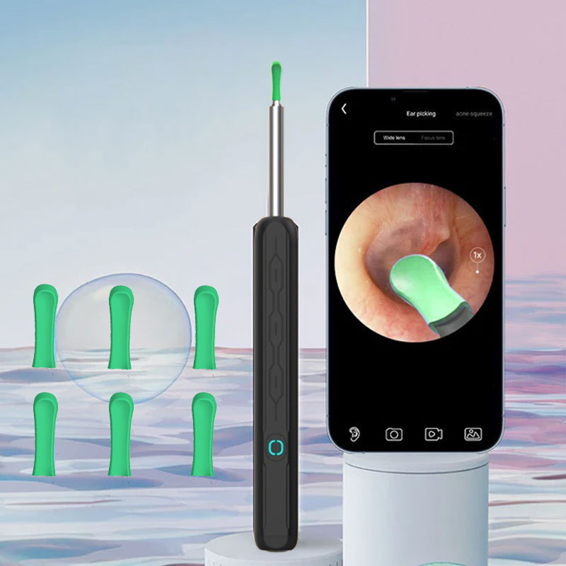 Smart vanntett visuell ørevoksfjerner