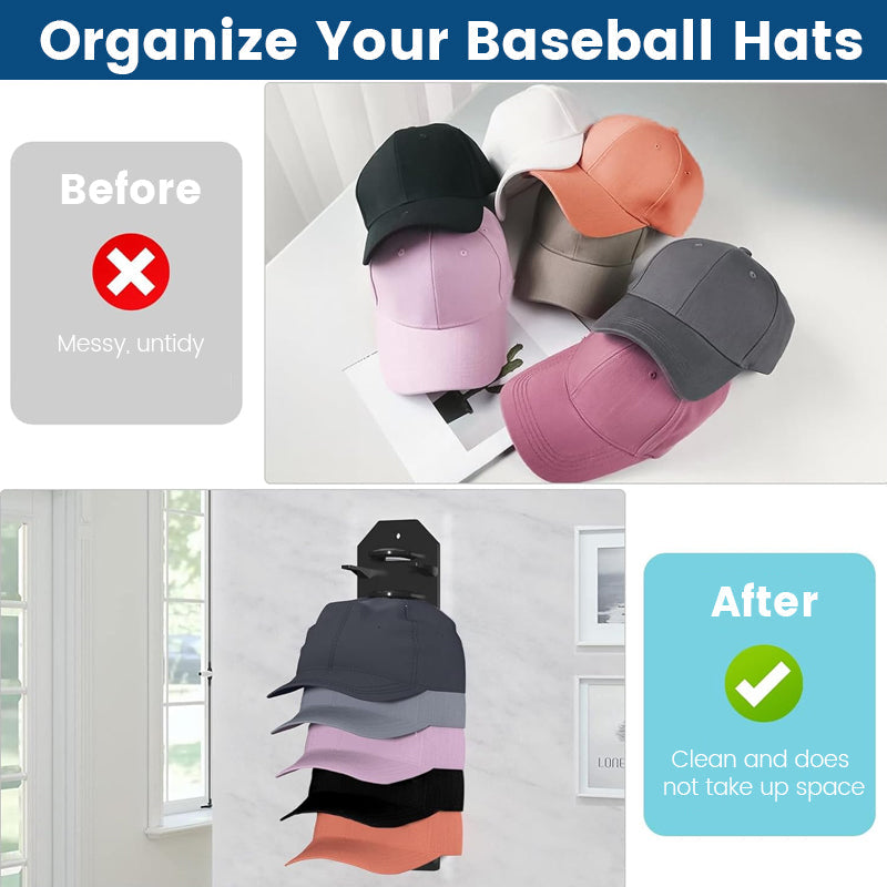 Hatteoppbevaring på veggen