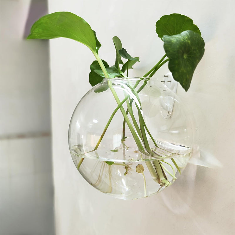 Kreativ veggmontert vase