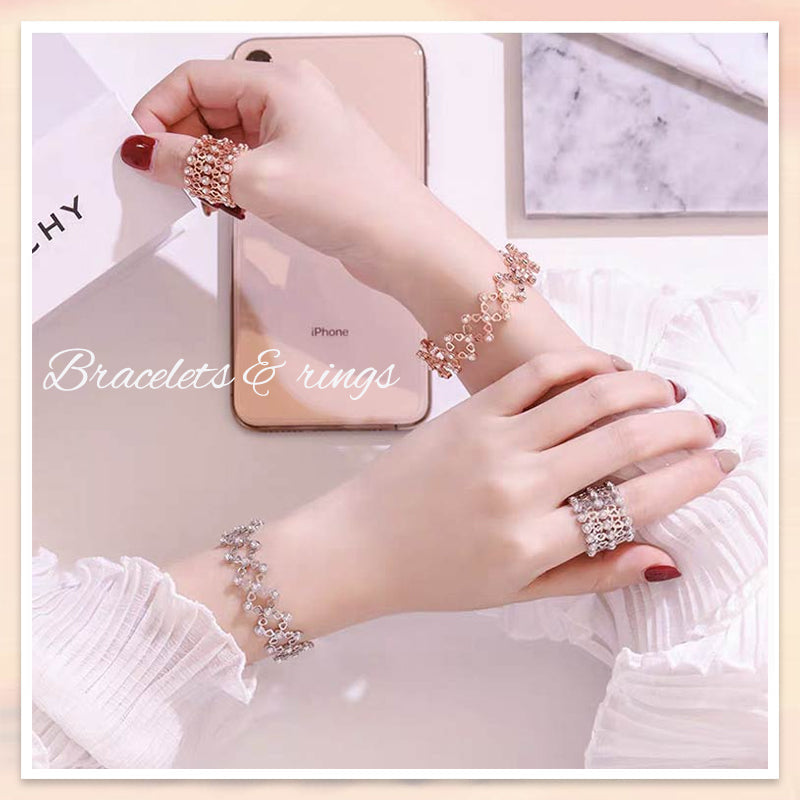 2 i 1 Justerbar magnetisk terapi transformerende armbånd ring