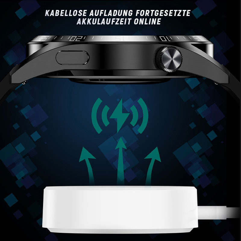 （Gratis Frakt）Smartklokke for sport med Bluetooth-samtaler