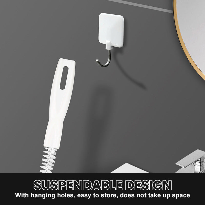 Fleksibel børste for utblokking av rør