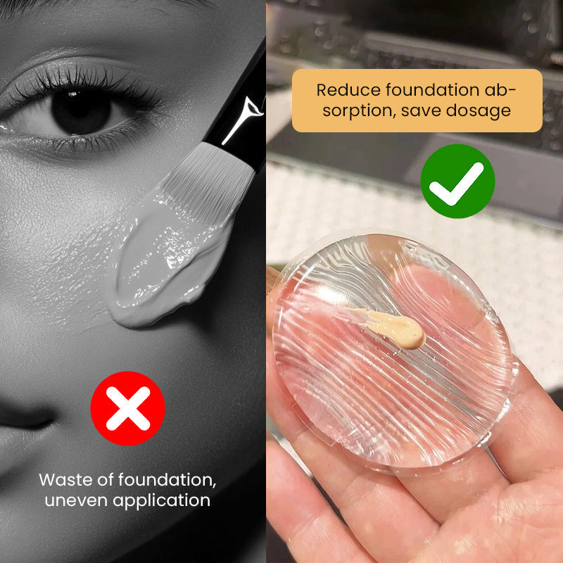 Pudderdott i silikon