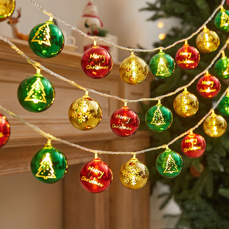 🎁Oplyste juletreglimtpynt