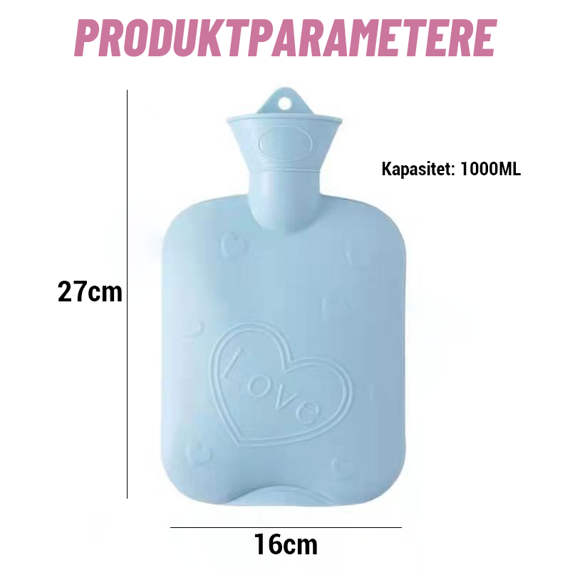 Vannfylt Varmtvannsflaske I Linningen/Water-filled waistband hot water bottle