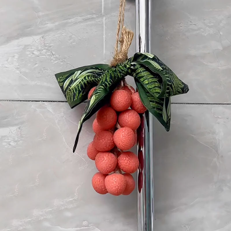 🍒Imitert litchiformet såpe｜Fruktduft, utsøkt og praktisk🍃