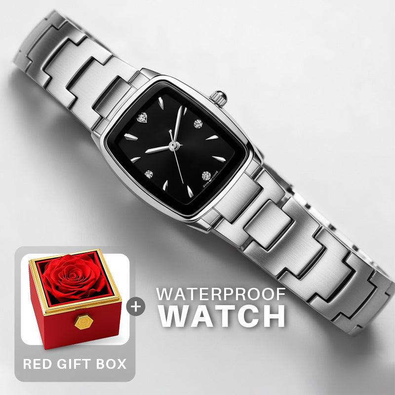 Elegant vanntett dameklokke