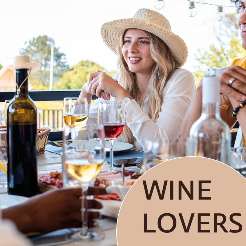 Cowboyhattpropp til vinflaske