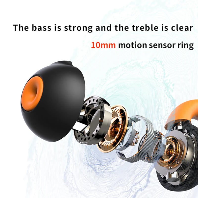 🥰Bluetooth-hodesett med øreklips og digital skjerm🎧