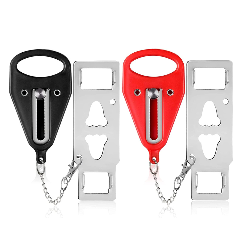 Tyverisikret dørstopper for reiser