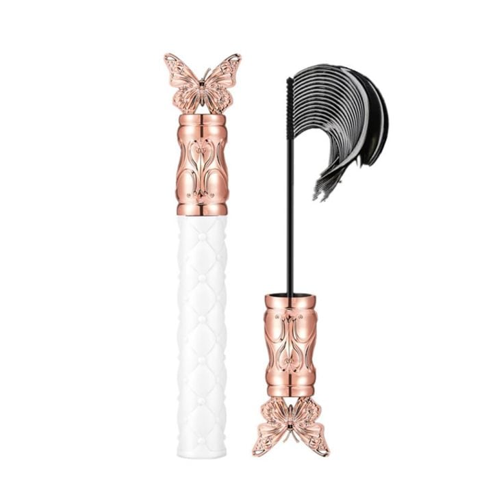 Tykk, Krøllete, Langvarig maskara, Vanntett, Svettebestandig, Forlengende, Ikke-flekket