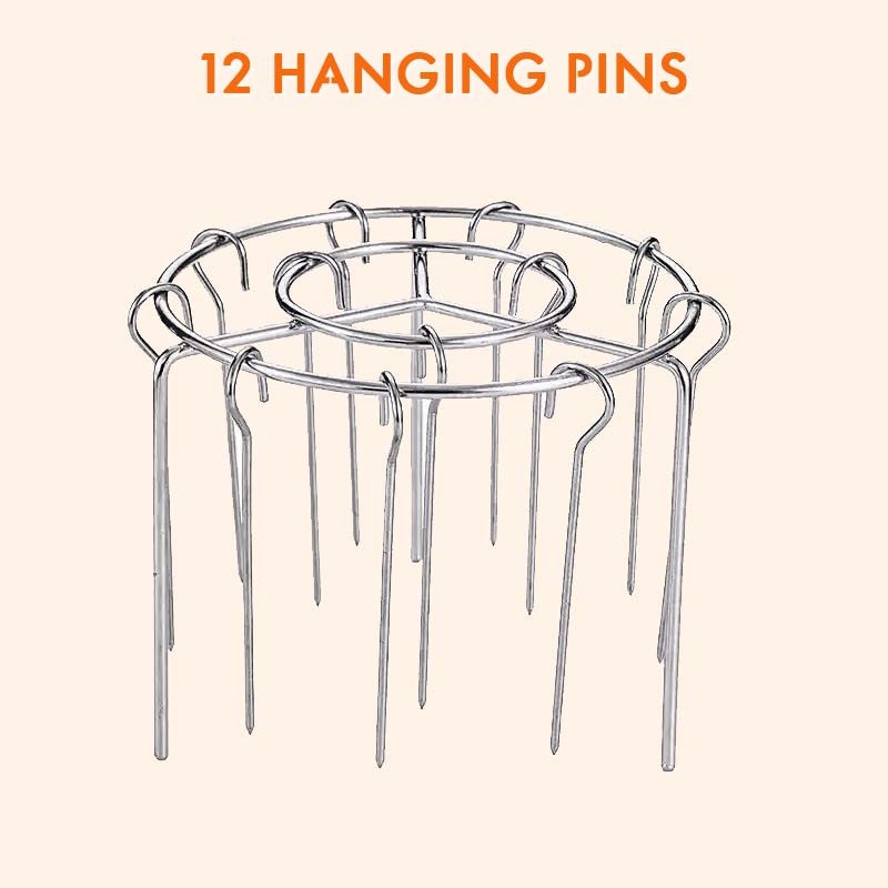 🔥 Grillspydstativ til luftfryser | 360 ° jevn matlaging, sprø og saftig! 🍢