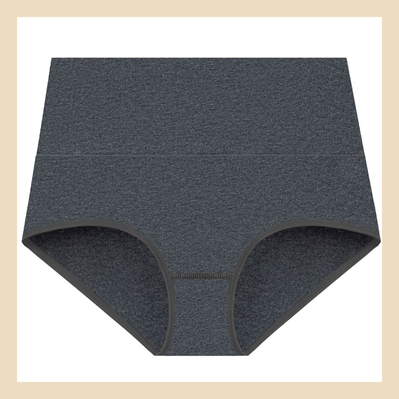 Dametruse i bomull med lett midje