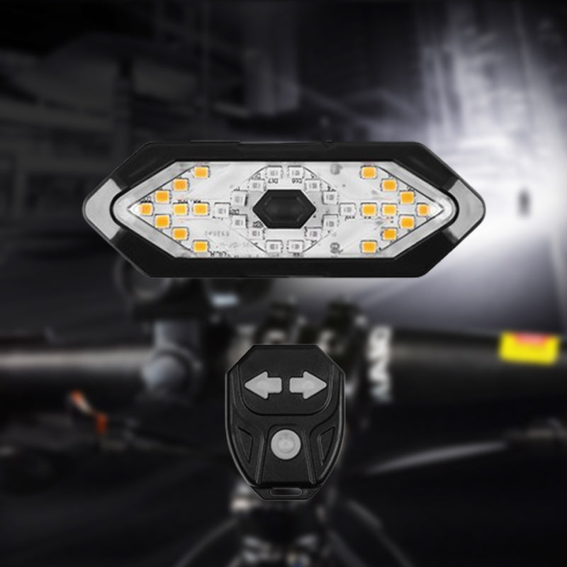 Blinklys bak på sykkel