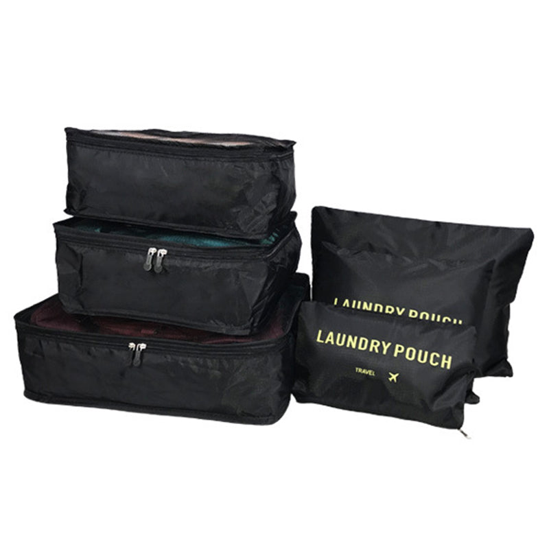 Bærbare pakkbokser for bagasje - 6 deler