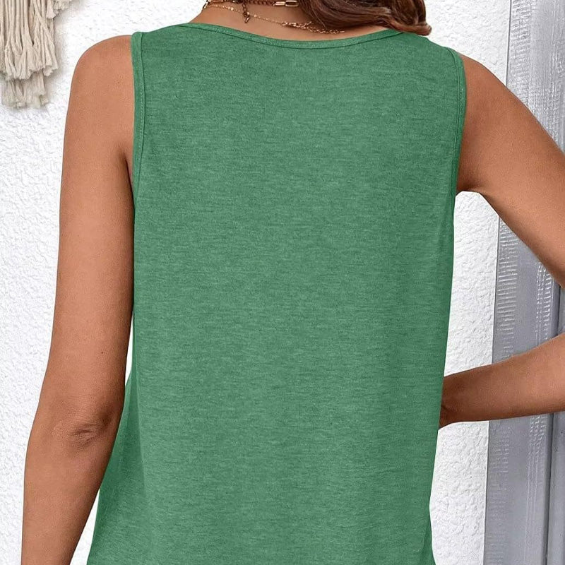 T-skjorte med ermeløse bukseseler for kvinner