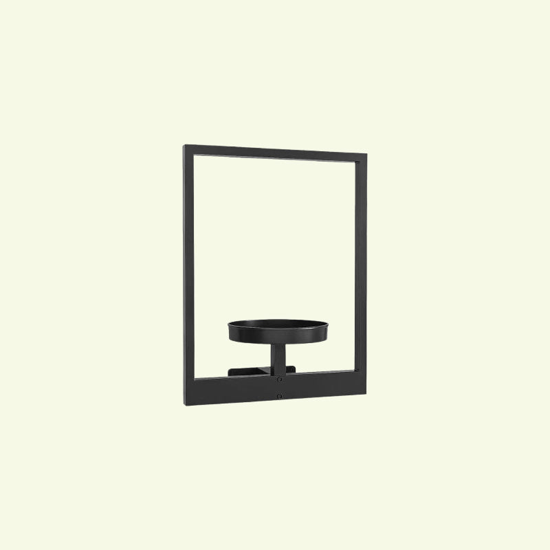 Veggmontert blomsterstativ