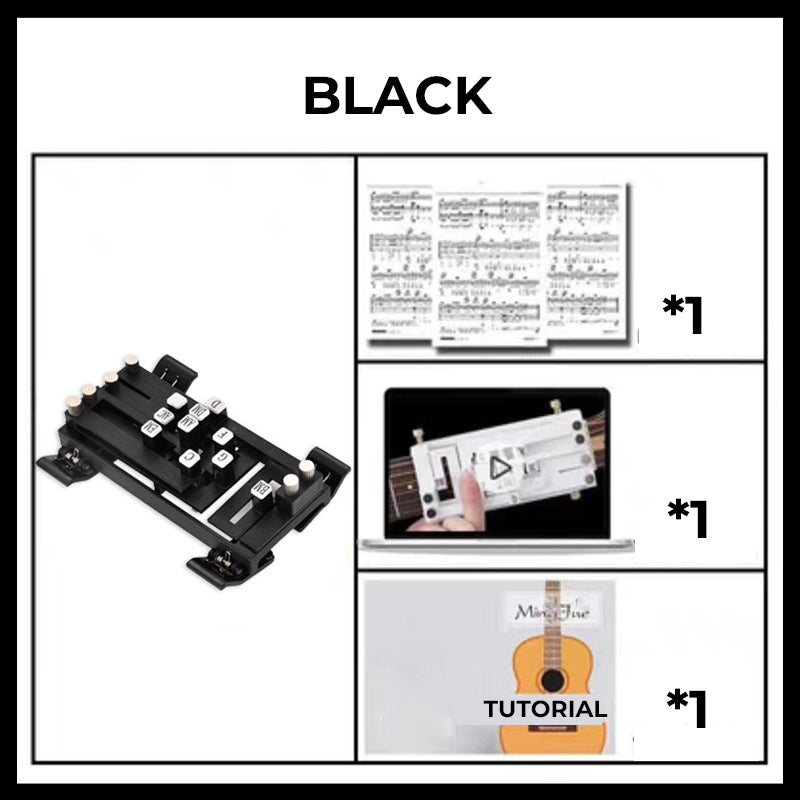 Læringshjelpemiddel for gitar