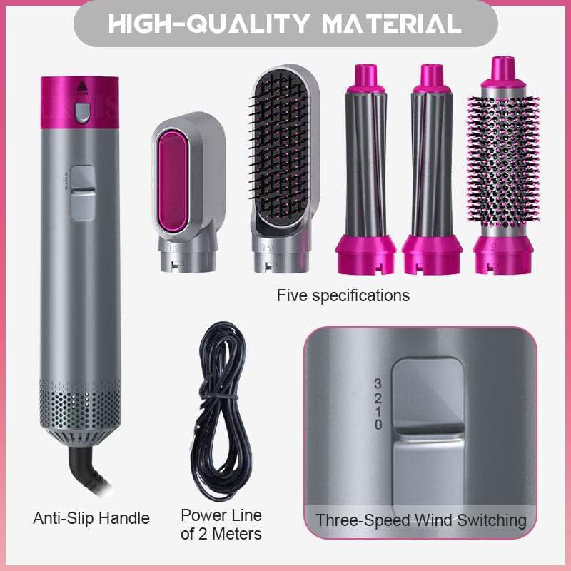 Varmluftskam med flere hoder