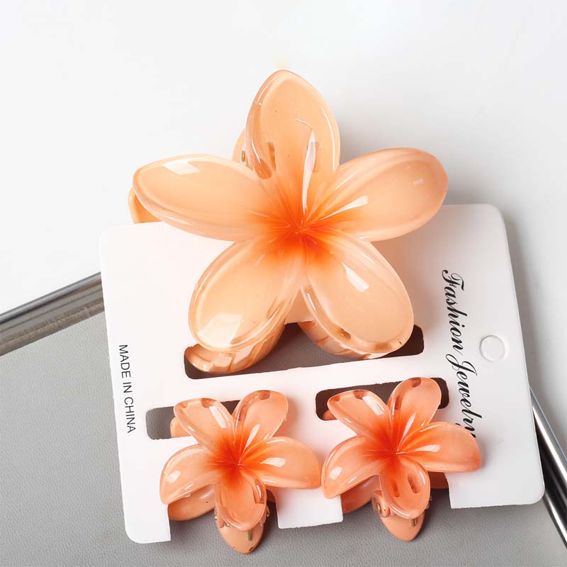 🌸 Elegant blomsterhårspenne - Morandi Bloom Series