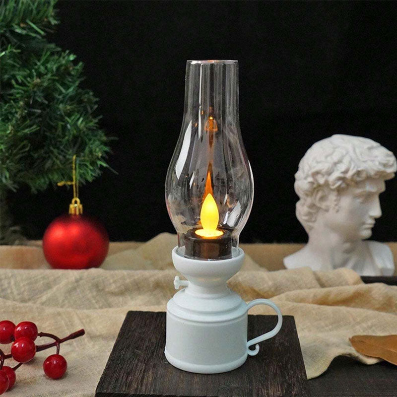 💫Retro simulering parafinlampe LED nattlys💫