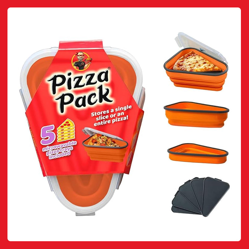 Oppbevaringsboks for pizza i silikon