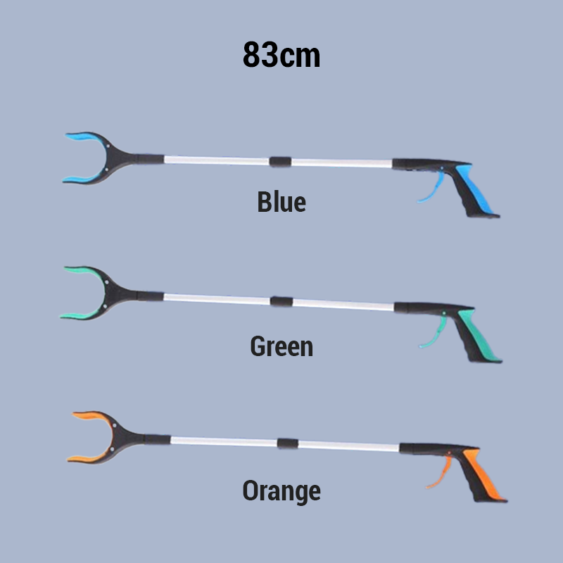 Uttrekkbar, sammenleggbar søppelklemme for pickup