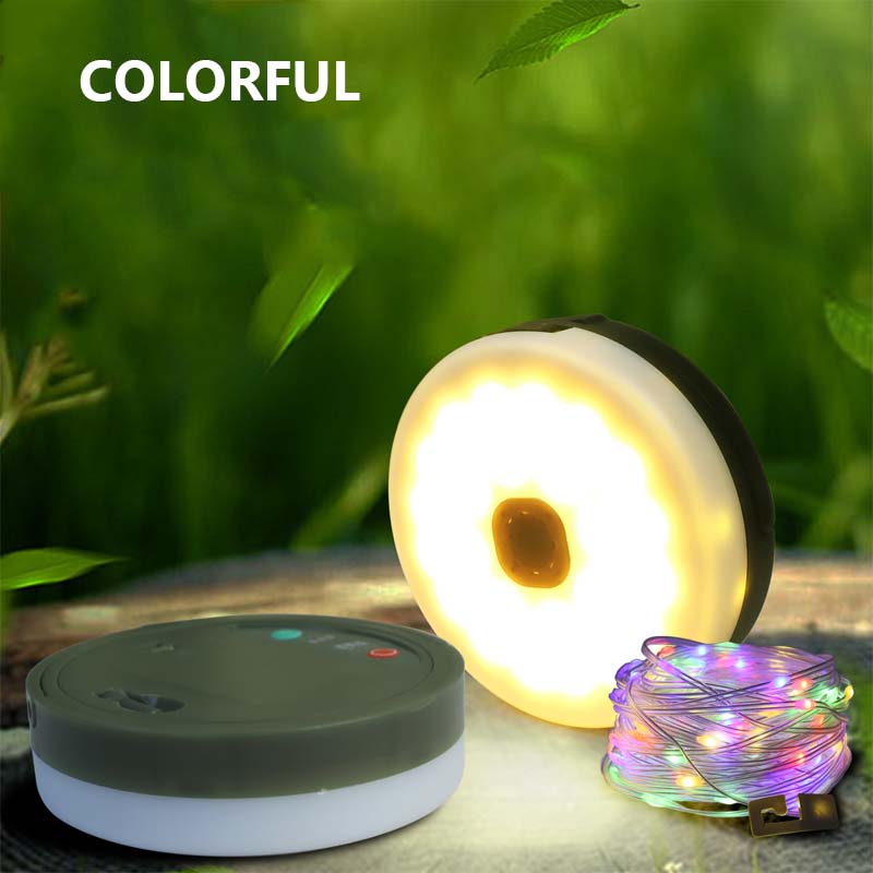 Solcelledrevne Campinglys Utendørs