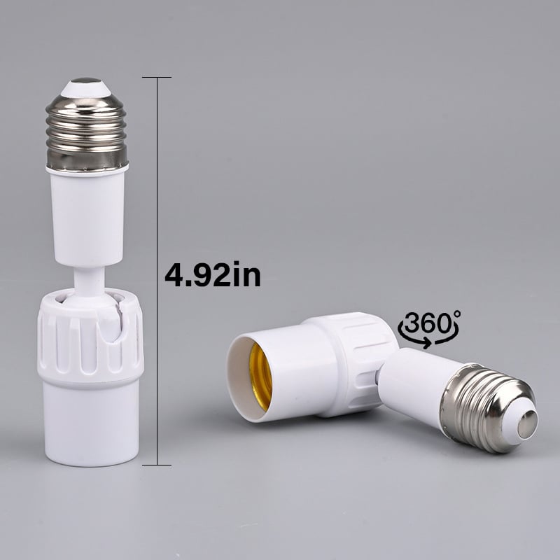 Universal 360° bøybar lyspæreforlenger