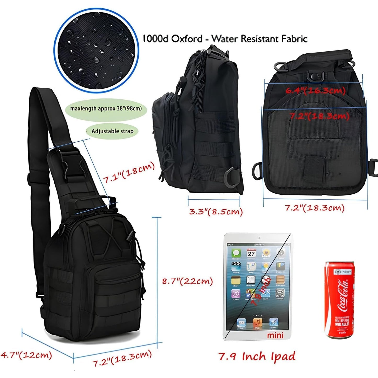 Taktisk skulderveske